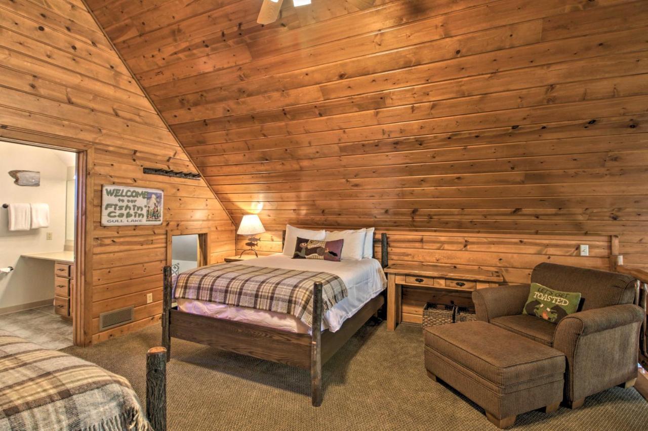Alluring Nisswa Cabin On Gull Lake With Fireplace! المظهر الخارجي الصورة