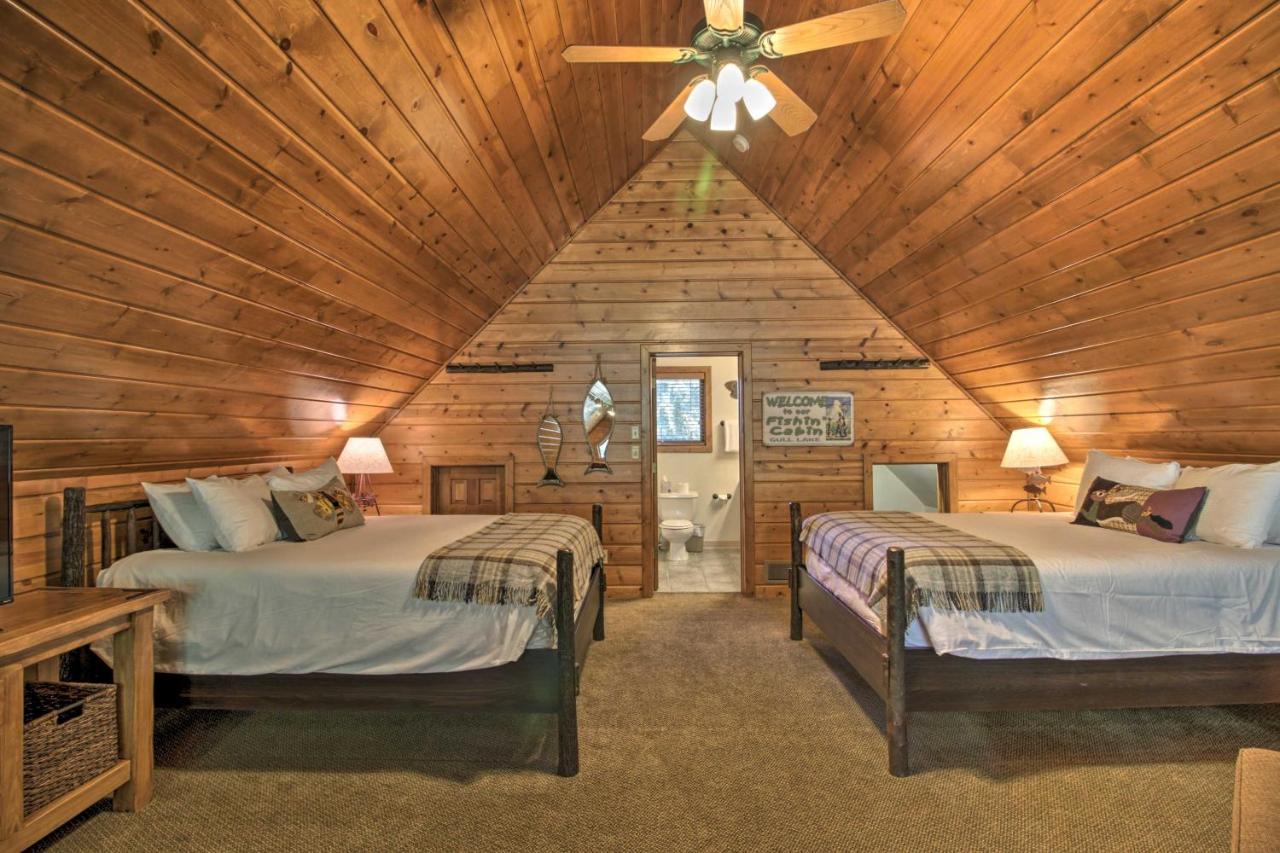 Alluring Nisswa Cabin On Gull Lake With Fireplace! المظهر الخارجي الصورة