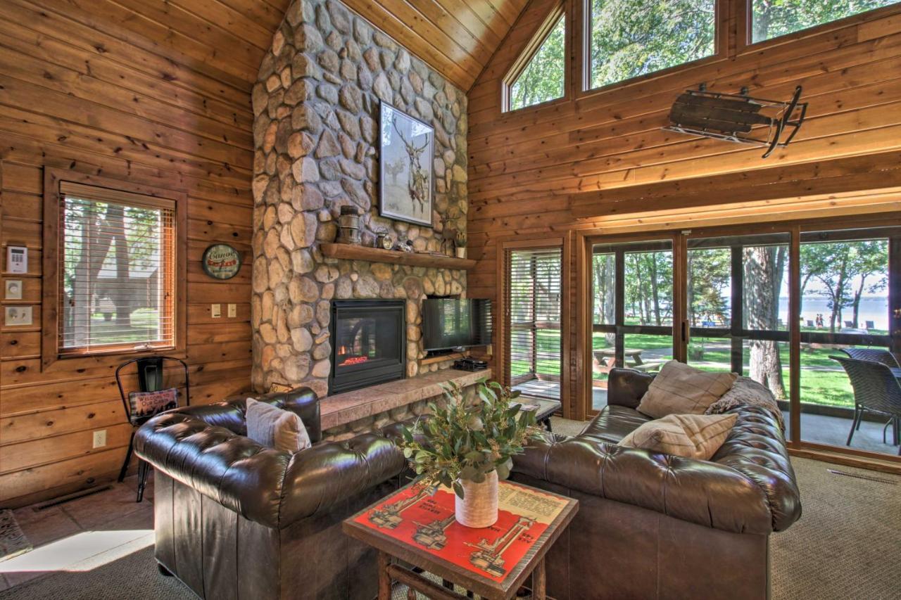 Alluring Nisswa Cabin On Gull Lake With Fireplace! المظهر الخارجي الصورة